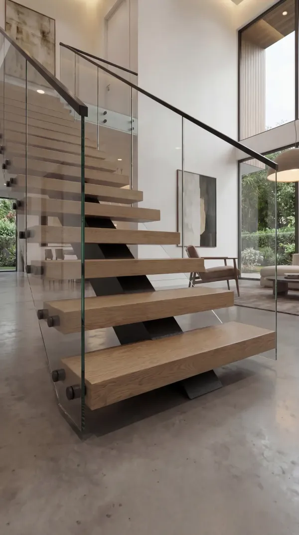 Integrated LED Lighting Systems for Floating Stairs in Miami