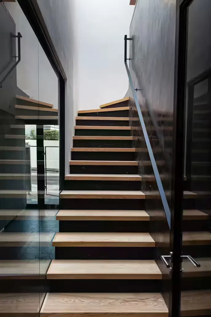 Premium Hardwood Floating Stairs in Miami, FL